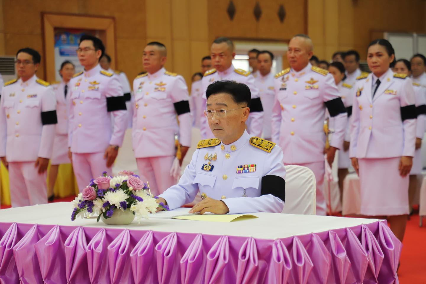 title - ส.ป.ก.ยโสธร ร่วมพิธีเจริญพระพุทธมนต์และทำบุญตักบาตร ถวายพระราชกุศล เนื่องในโอกาสพระราชพิธีมหามงคลเฉลิมพระชนมพรรษา 4 รอบ สมเด็จพระนางเจ้าสุทิดา พัชรสุธาพิมลลักษณ พระบรมราชินี 3 มิถุนายน 2569